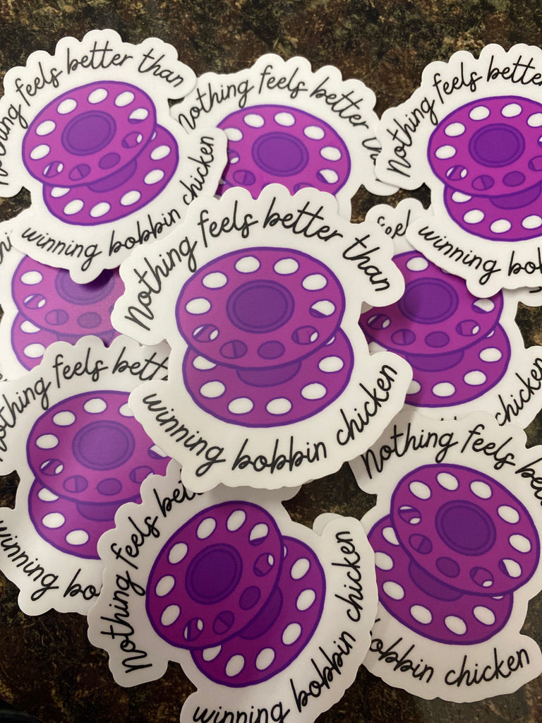 Bobbin Chicken Sticker
