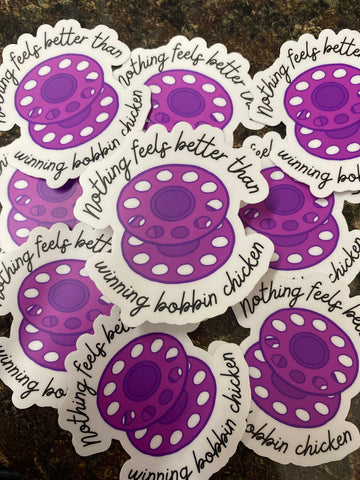 Bobbin Chicken Sticker