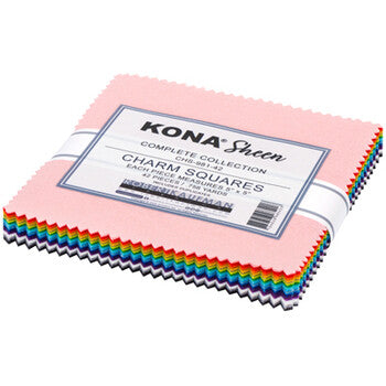 Kona Sheen Charm Pack -- Robert Kaufman Fabrics