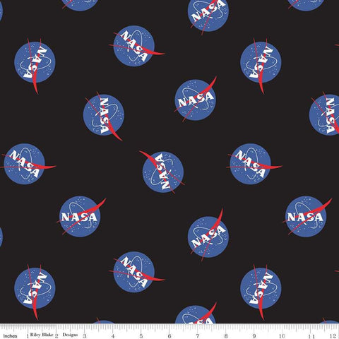 Out of this World with NASA  in Black -- Riley Blake