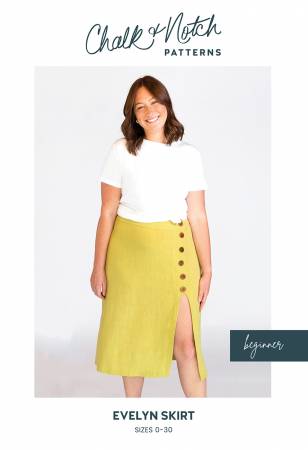 Evelyn Skirt Pattern -- Chalk & Notch