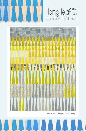 Long Leaf Quilt Pattern by Carolyn Friedlander