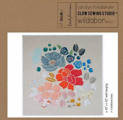 Wildabon Pattern --- Slow Sewing Studio by Carolyn Friendlander