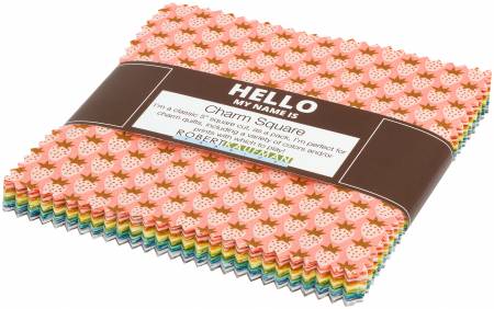 5in Squares Paintbox, 42pcs -- Robert Kaufman Fabrics