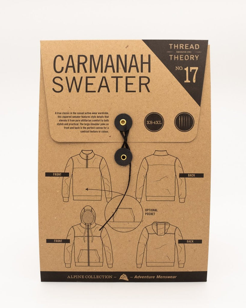 Carmanah Sweater Sewing Pattern by Thread Theory