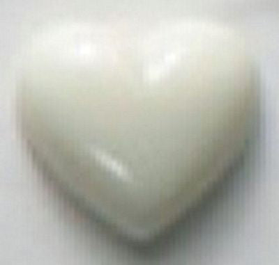 Dill Button -- White Heart