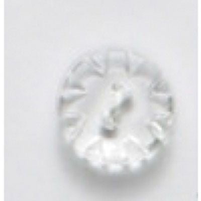 14mm 2 Hole Transparent Polyamide Button