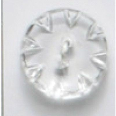 Dill Button 18mm 2 Hole Transparent Polyamide