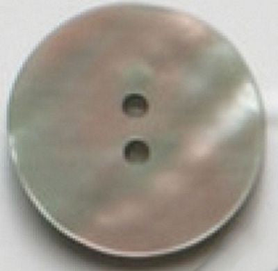 Dill Button 7/8 2 Hole Shiny Grey