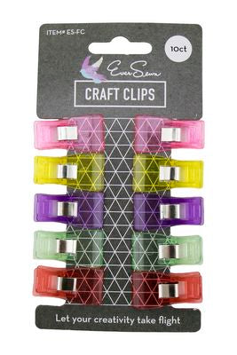 Ever Sewn Craft Clips - 10 ct