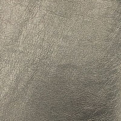 Faux Leather Fabric 54in x 19in Metallic Grey -- Ever Sewn