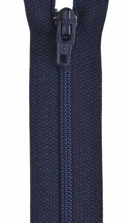 All-Purpose Polyester Coil Zipper 9in Navy -- Coats & Clark