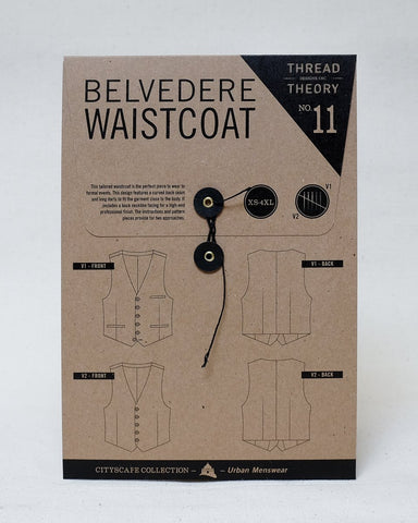 Belvedere Waistcoat Sewing Pattern by Thread Theory