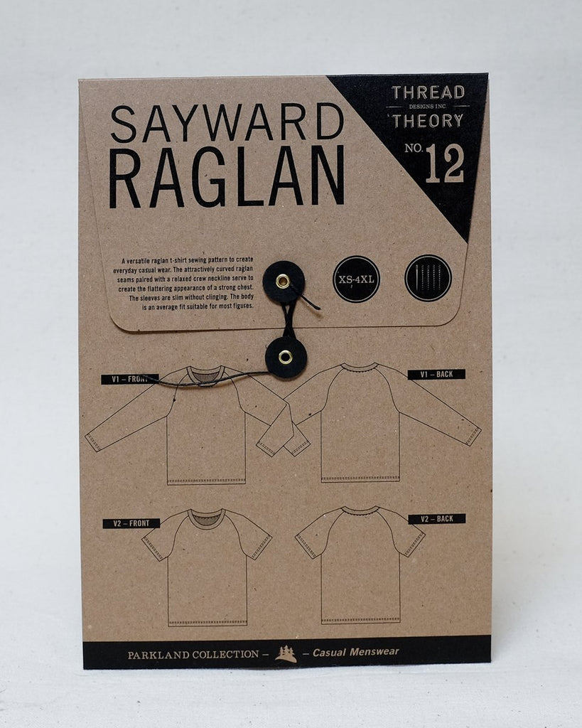 Sayward Raglan Sewing Pattern by Thread Theory