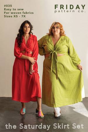 Saturday Skirt Set Pattern -- Friday Pattern Co.