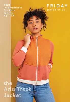 Arlo Track Jacket Pattern -- Friday Pattern Co.