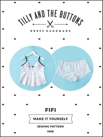Fifi Pyjamas Sewing Pattern - Tilly and The Buttons