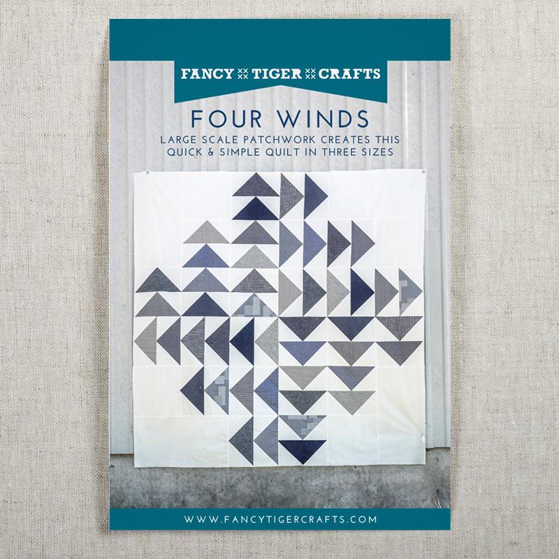 Four Winds Quilt pattern - Fancy Tiger Crafts