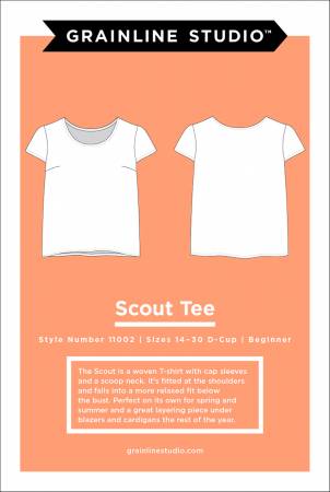 Scout Shirt Size 14-30 --- Grainline Studio