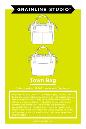 Town Bag Pattern By Grainline Studios