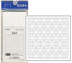 Sashiko Arare kikko white