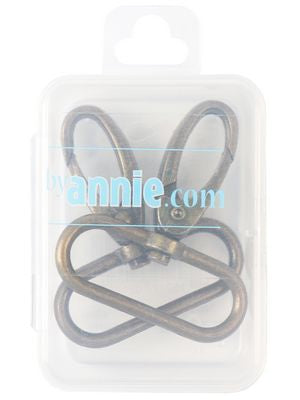 Swivel Hook 1.5" Antique Brass 2 pieces -- By Annie