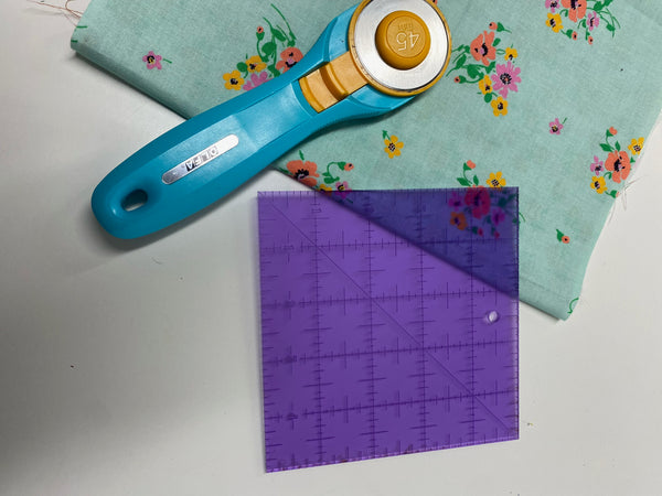 5" square acrylic ruler -- Infamous Cuts