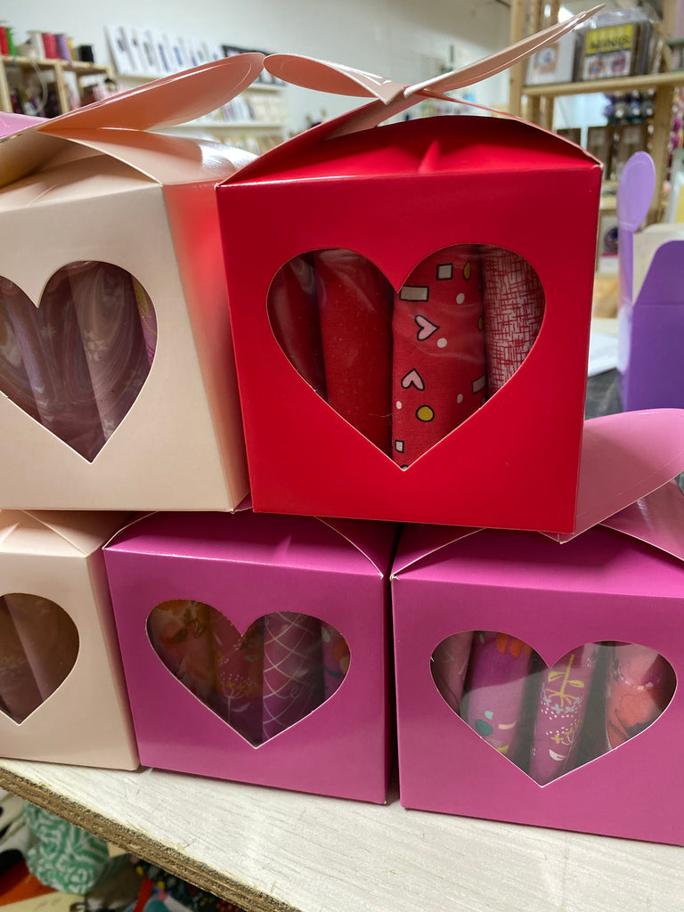 Valentine's Day Fat Quarter Box