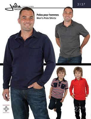 Men's Polo Shirt --- Jalie Patterns