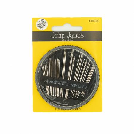John James Sewers Compact Needle Assortment 30ct