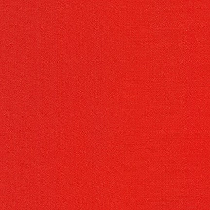 Kona Solids --  Tomato --- Robert Kaufman Fabrics