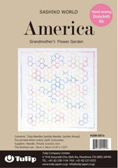 Sashiko World America Grandmother's Flower Garden Kit