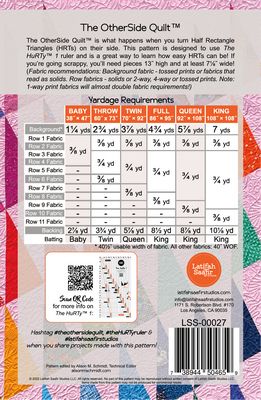 The Otherside Quilt Pattern -- Latifah Saafir