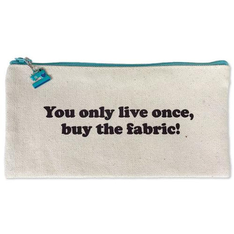 Zipper Bag  -- You Only Live Once