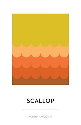 Modern Handcraft Scallop quilt pattern
