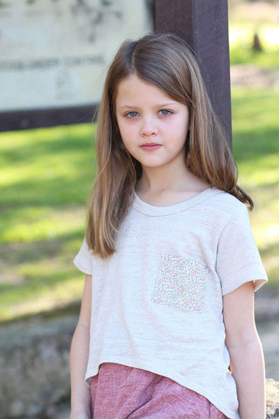 Mini BRIAR SWEATER AND TSHIRT SEWING PATTERN by Megan Nielsen