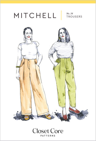 Mitchell Trousers Pattern -- Close Core Patterns