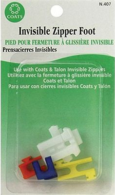 Invisible Zipper Foot -- Coats