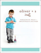 Oliver + S: Parachute Polo + Sweatpants Sewing Pattern (5-12)