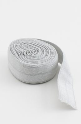 Fold-over Elastic 5/8" 2 yards in Gray --- Patterns by Annie