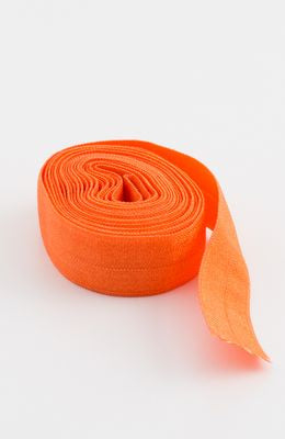 Fold-over Elastic 5/8" 2 yards in Orange --- Patterns by Annie