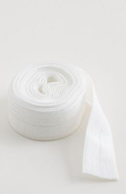 Fold-over Elastic 5/8" 2 yards in White --- Patterns by Annie