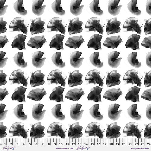 Toni - Ink || Glyphs by e bond -- Free Spirit Fabrics