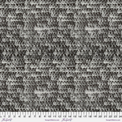 Dorothy - Ash || Glyphs by e bond -- Free Spirit Fabrics