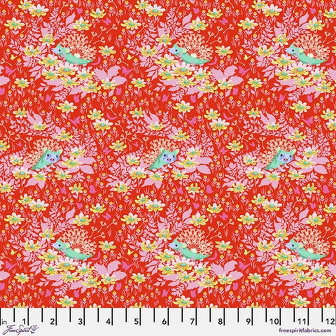 Who's Your Dandy in Glow -- Tiny Beasts by Tula Pink -- Free Spirit Fabrics