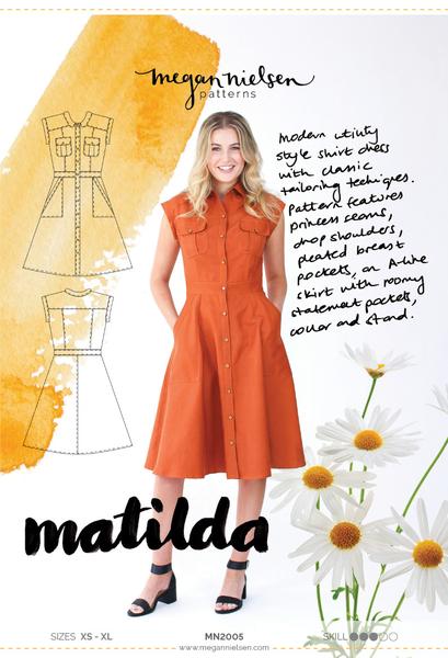 Matilda Dress PATTERN by Megan Nielsen