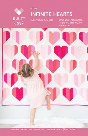 Infinite Hearts Quilt Pattern --- Quilty Love