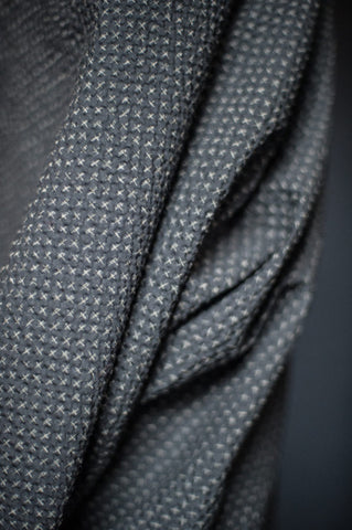 Tottorri Black Cross Cotton -- Merchant + Mills
