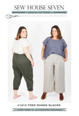 Free Range Pants Curvy Fit Pattern --- Sew House Seven