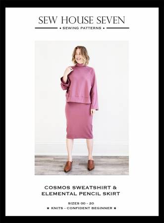 Cosmos Sweatshirt & Elemental Skirt --- Sew House Seven